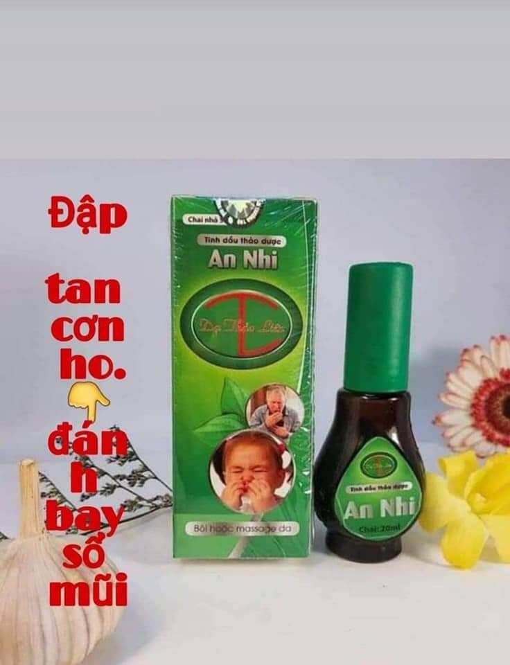 Tinh dầu hô hấp An Nhi 20ml - Dạ thảo liên