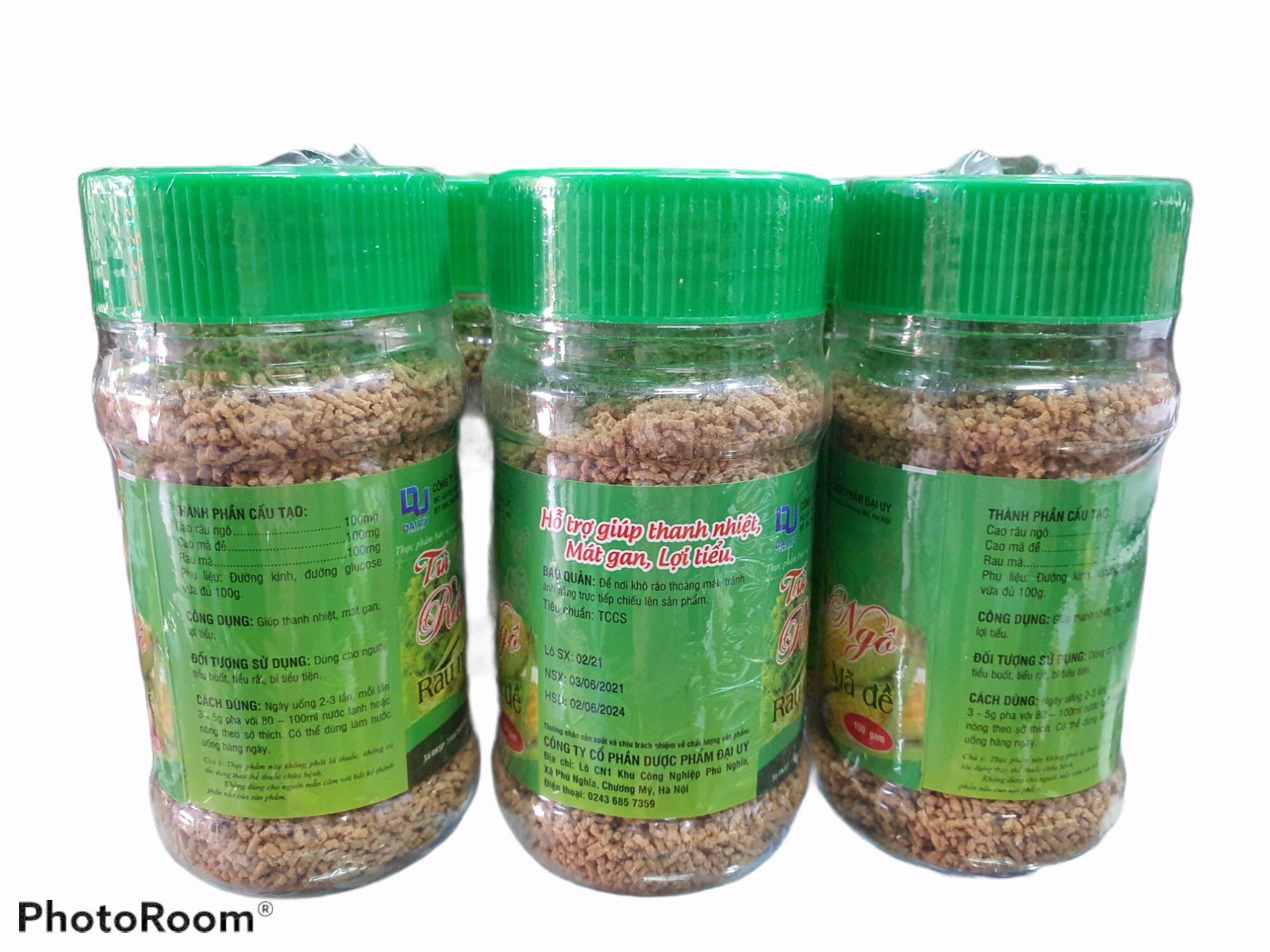 Trà Râu Ngô - Rau Má - Mã Đề