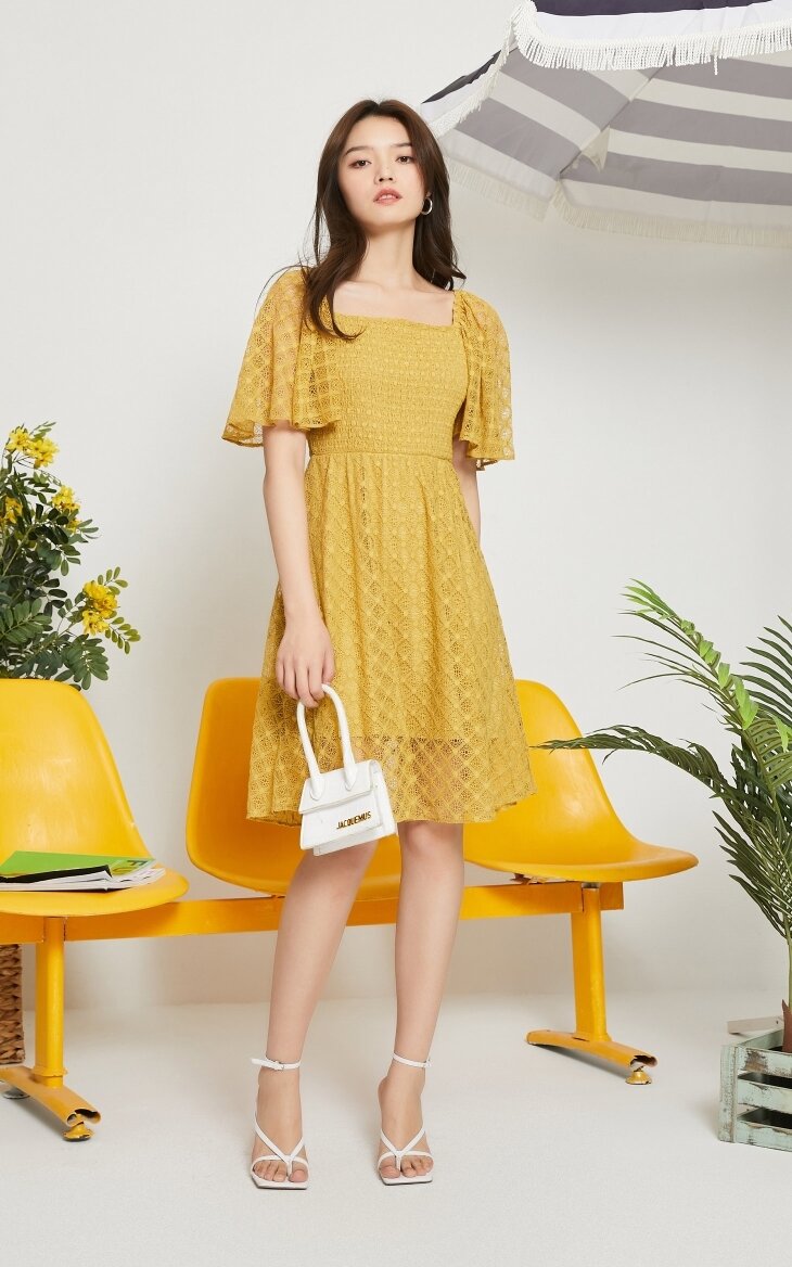 ĐẦM REN VERO MODA CAO CẤP