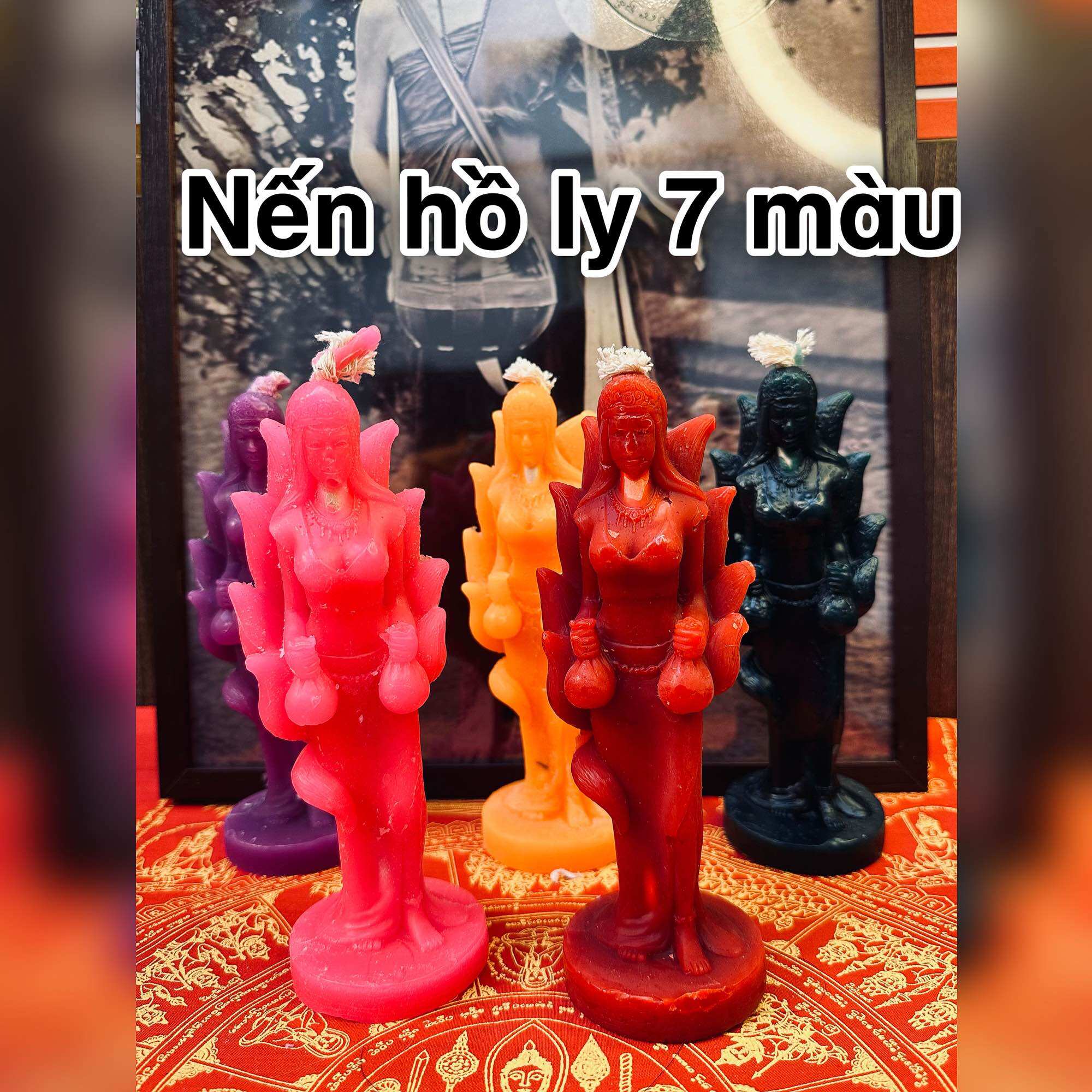 Nến cô gái hồ ly thái lan