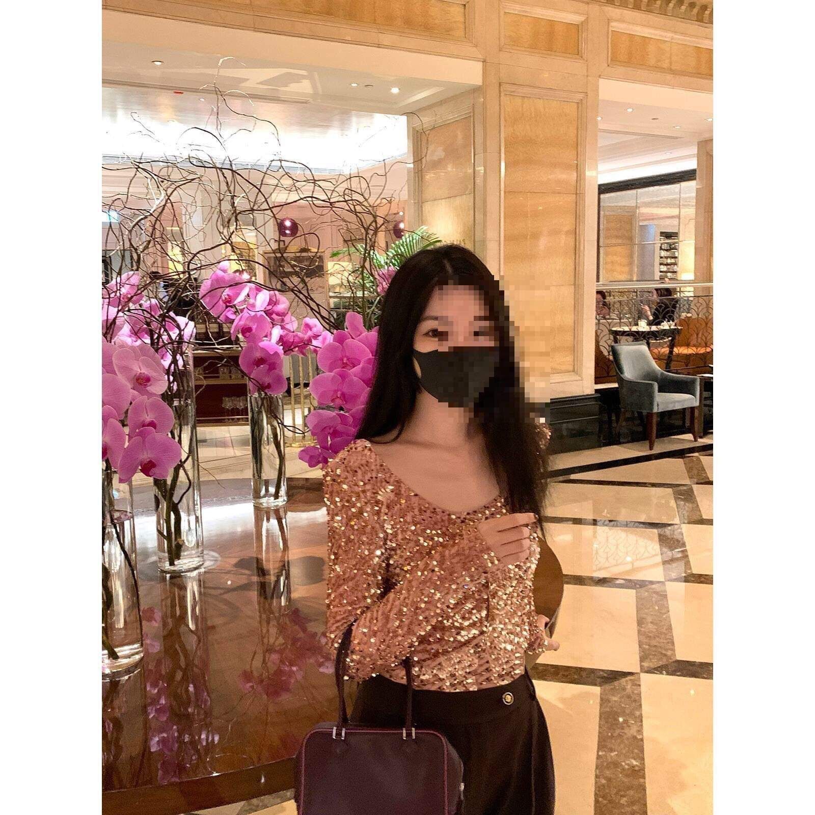 Áo kim sa nâu ánh