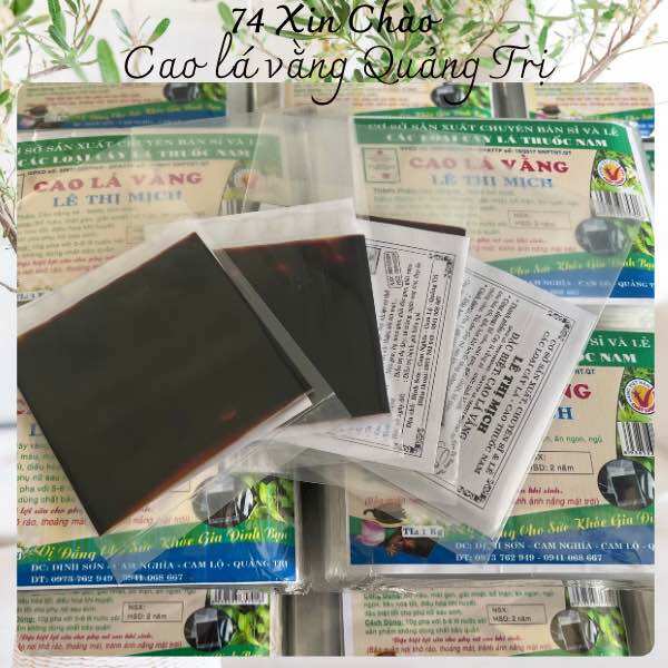 Cao lá vằng quảng trị (1kg)