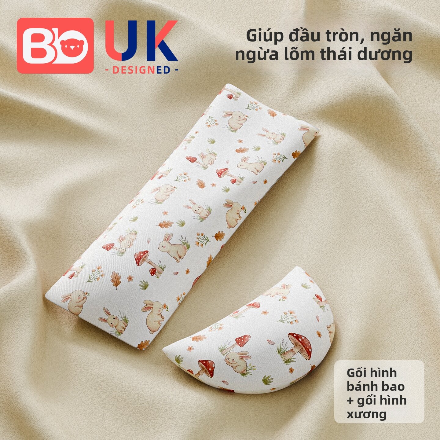 BANGLUOOU | Gối Định Vị Chỉnh Hình Cổ Cứng Bẹp