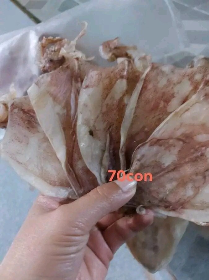 KHÔ MỰC 500gr  Loại 70_75c 1kg
