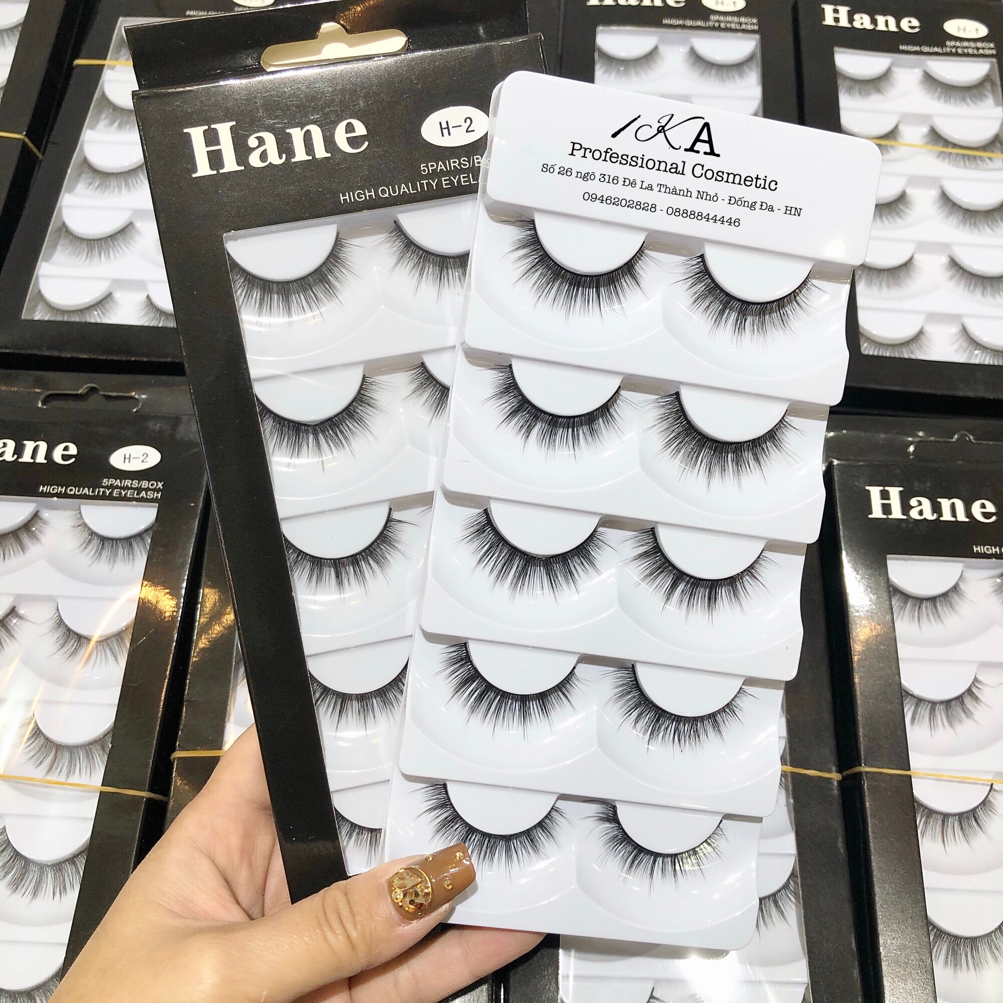 Mi giả Hane 5 đôi siêu đẹp