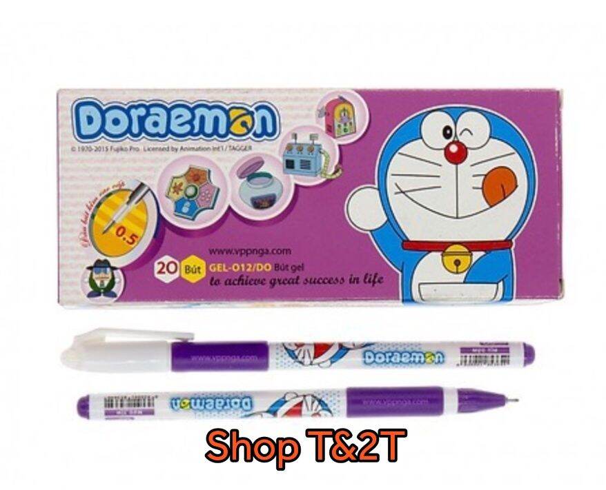 Bút gel Doraemon TL Gel-012/Do (Hộp 20 cây)