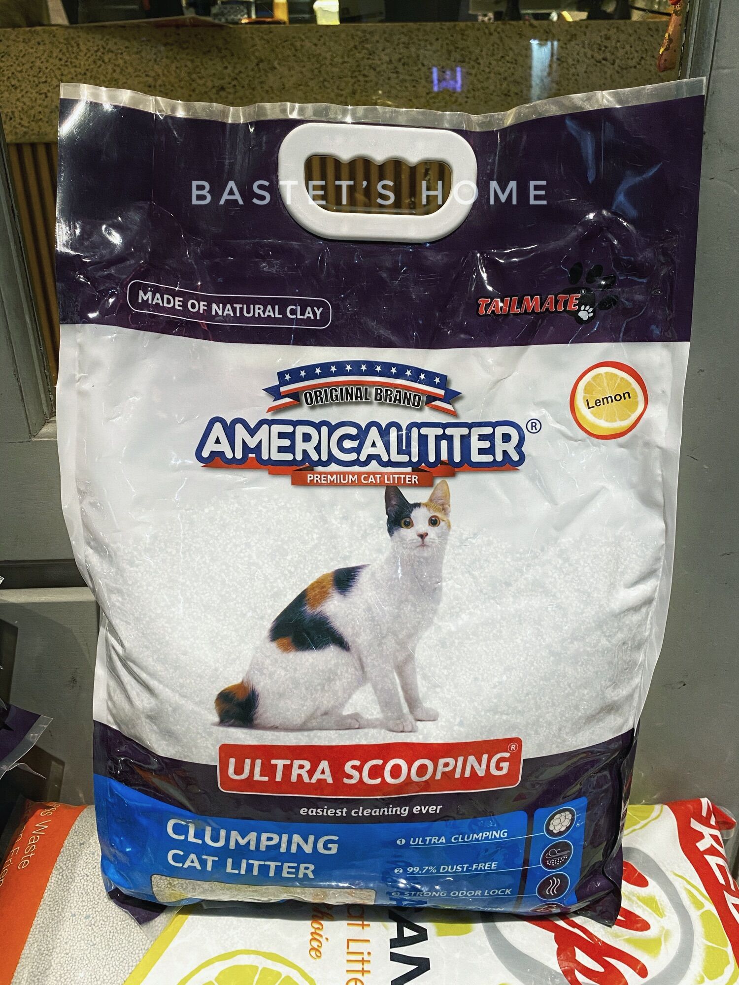 Cát vệ sinh mèo Americal Litter 10L siêu thấm hút