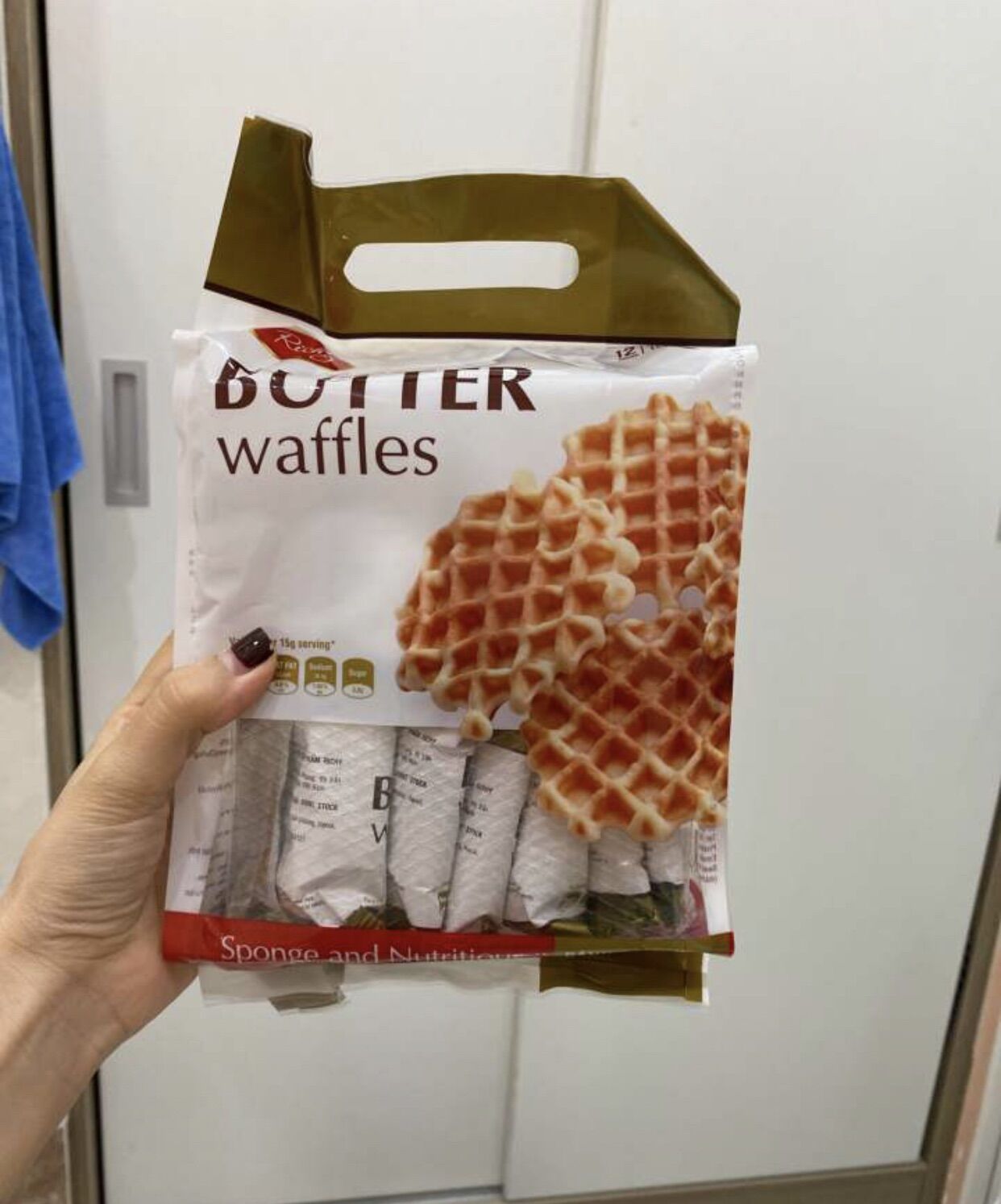 [HCM][12 gói] BÁNH BƠ TRỨNG RICHY BUTTER WAFFLES 180gr