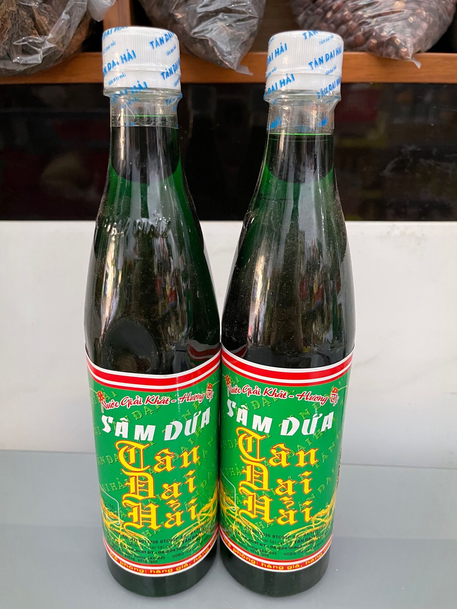 650ml Siro sâm dứa lạt