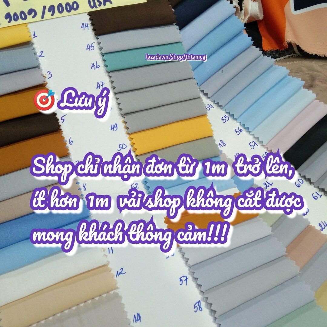 Vải Màu Lam Kate Silk Màu Lam Chùa [Mã Màu #6A]