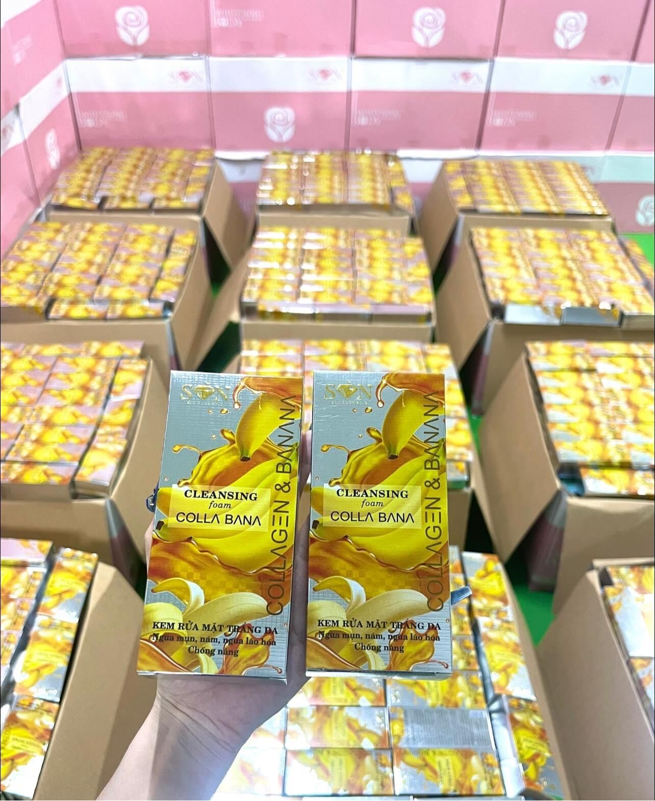 SỬA RỬA MẶT COLLAGEN BANANA SỬA RỬA MẶT SON
