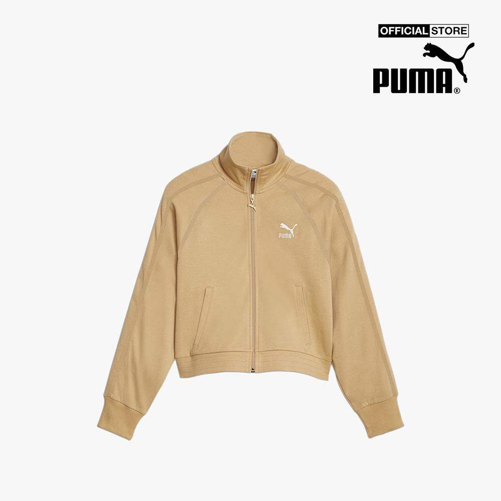 Puma - áo khoác thể thao nữ cổ trụ t7 621464-84