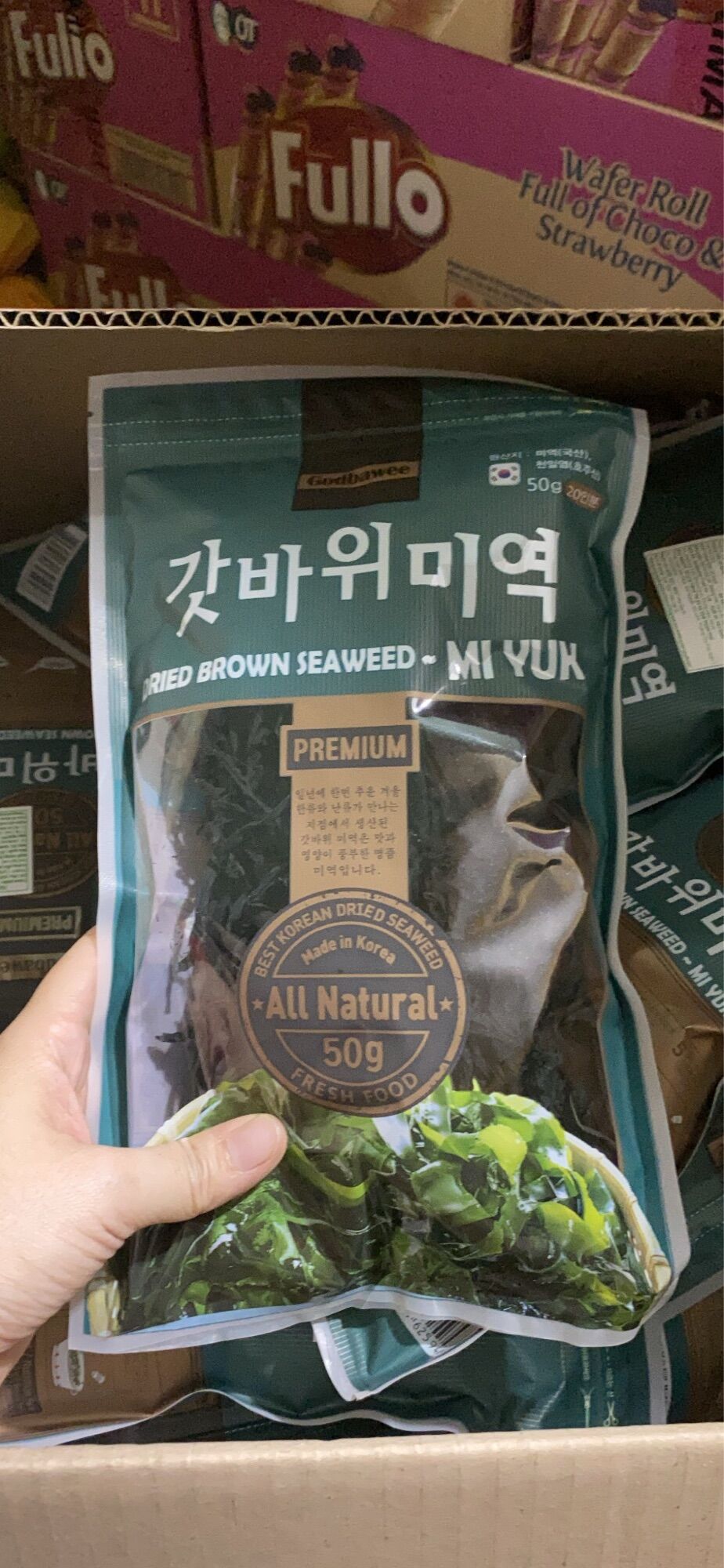 Rong biển nấu canh gói lớn 50gr