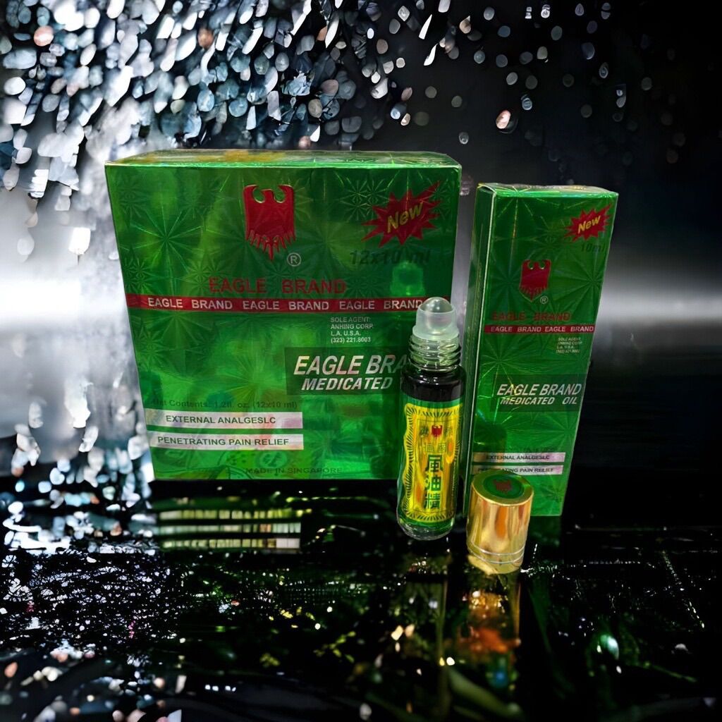 Dầu con ó Eagle Brand dạng lăn chai 10ml  - TTC Pharma