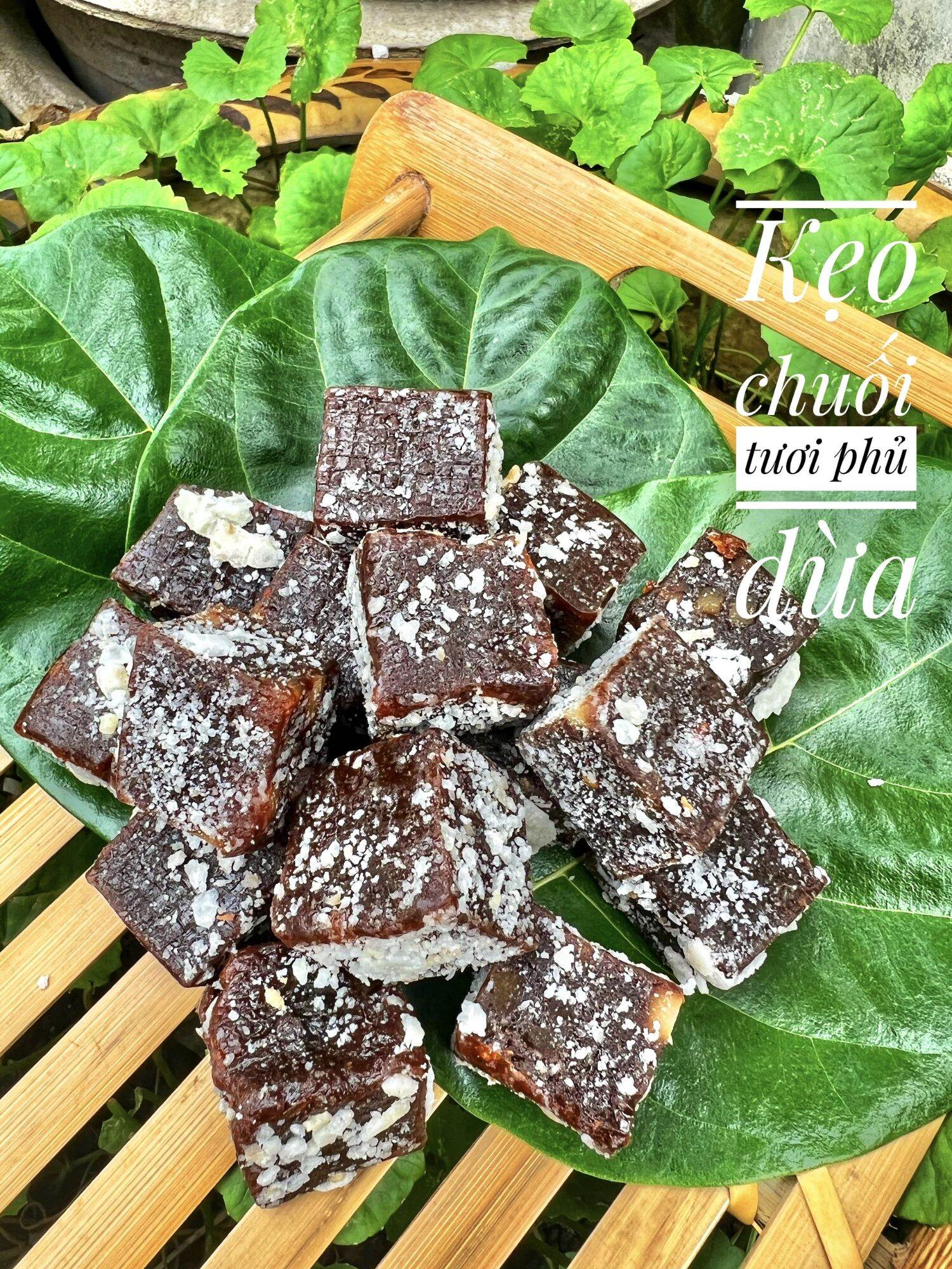 Kẹo chuối tươi phủ dừa 500g