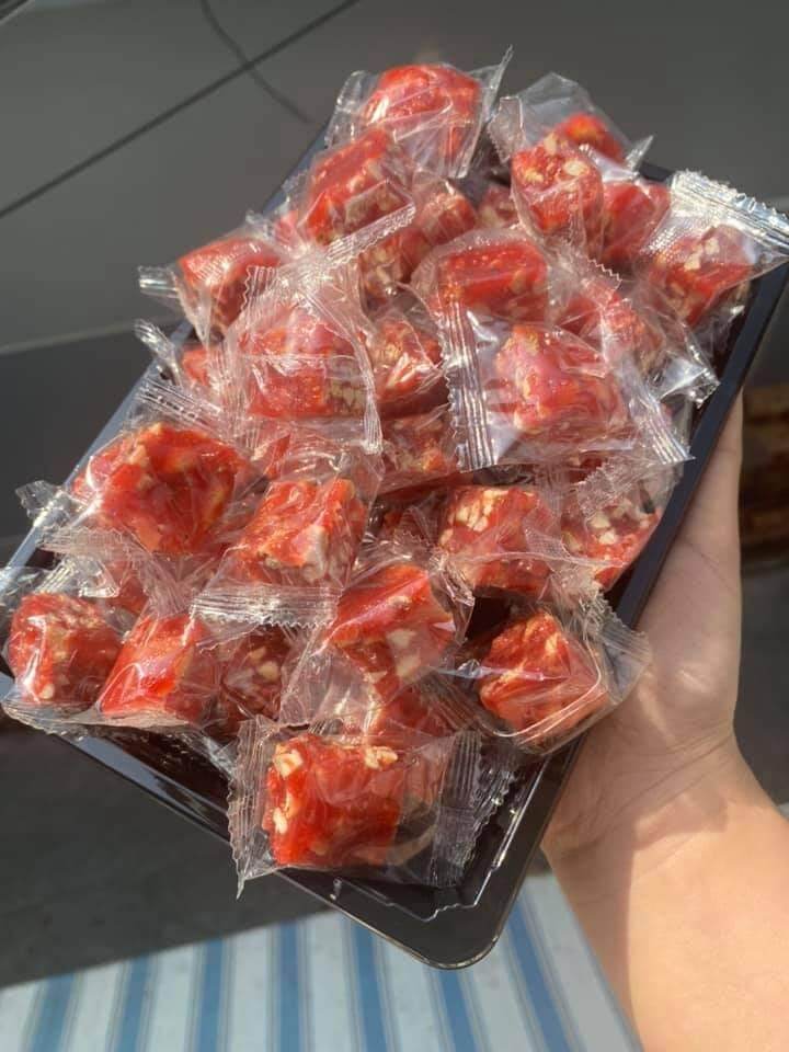 Dâu viên sấy dẻo phủ cơm dừa 500g