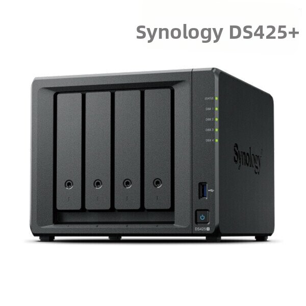 Synology | Official Partner Synology Ds425+ Nas 4-Bay 12Tb (6Tbx2) Synology Dedicated Nas Hdd Hat3300 +Genuine Giá 39,079,500 Đồng*Miễn phí vận chuyển