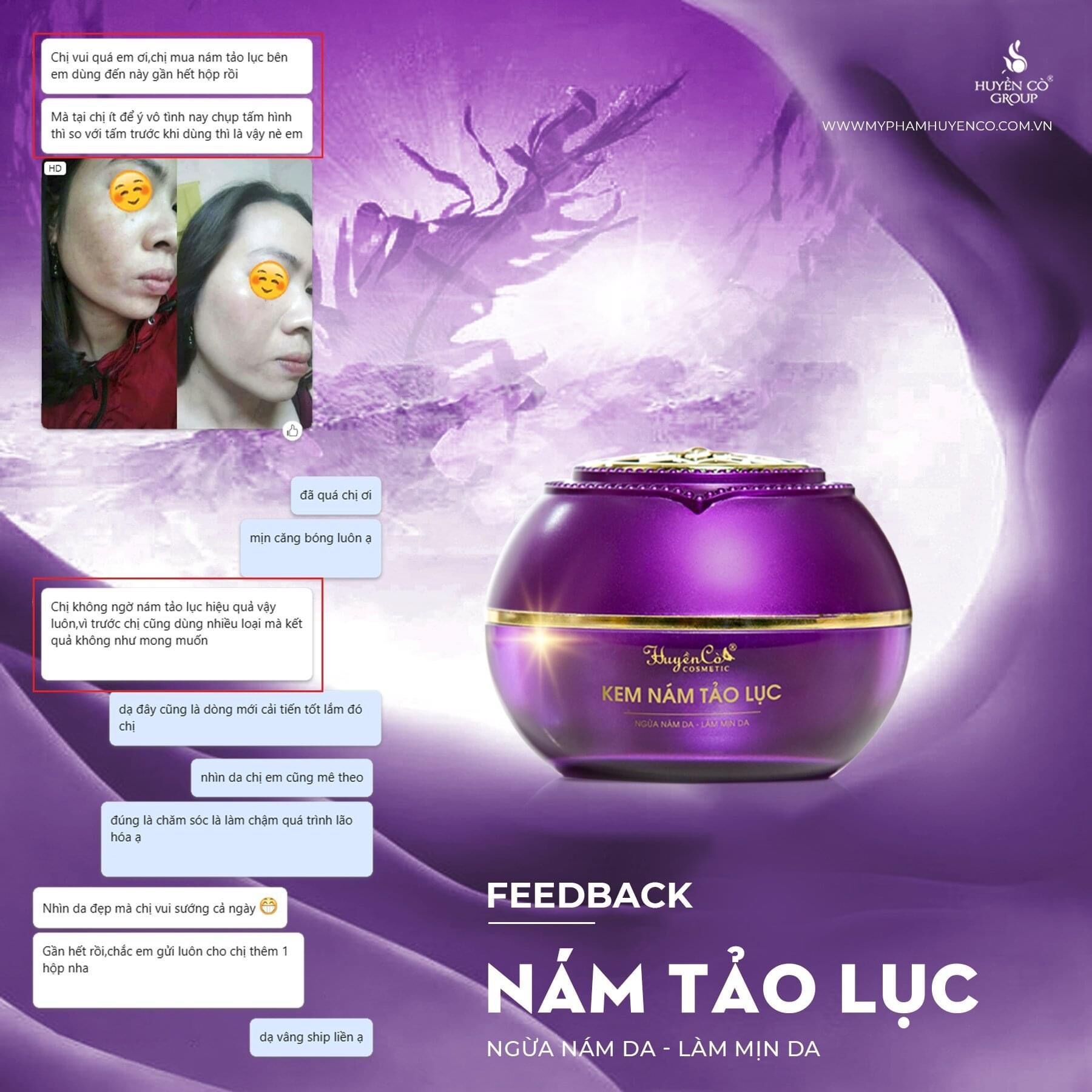 Kem nám tảo lục Huyền Cò