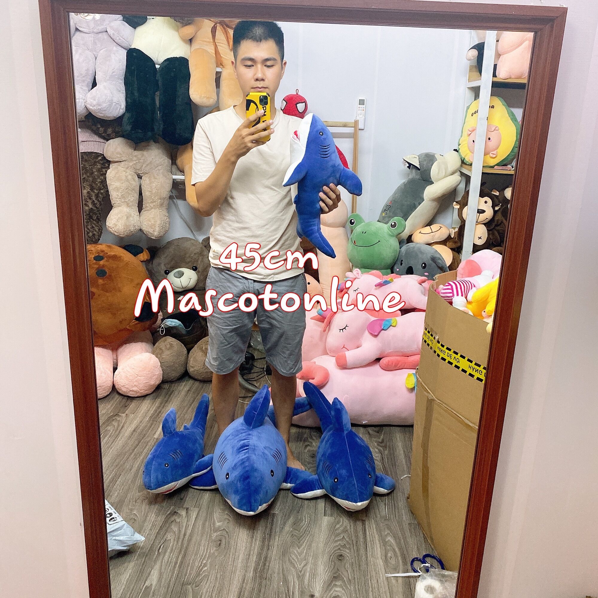 THÚ BÔNG CÁ MẬP CO GIÃN BỐN CHIỀU BABY SHARK