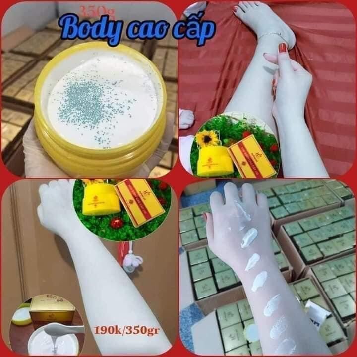 Combo body dưỡng trắng da