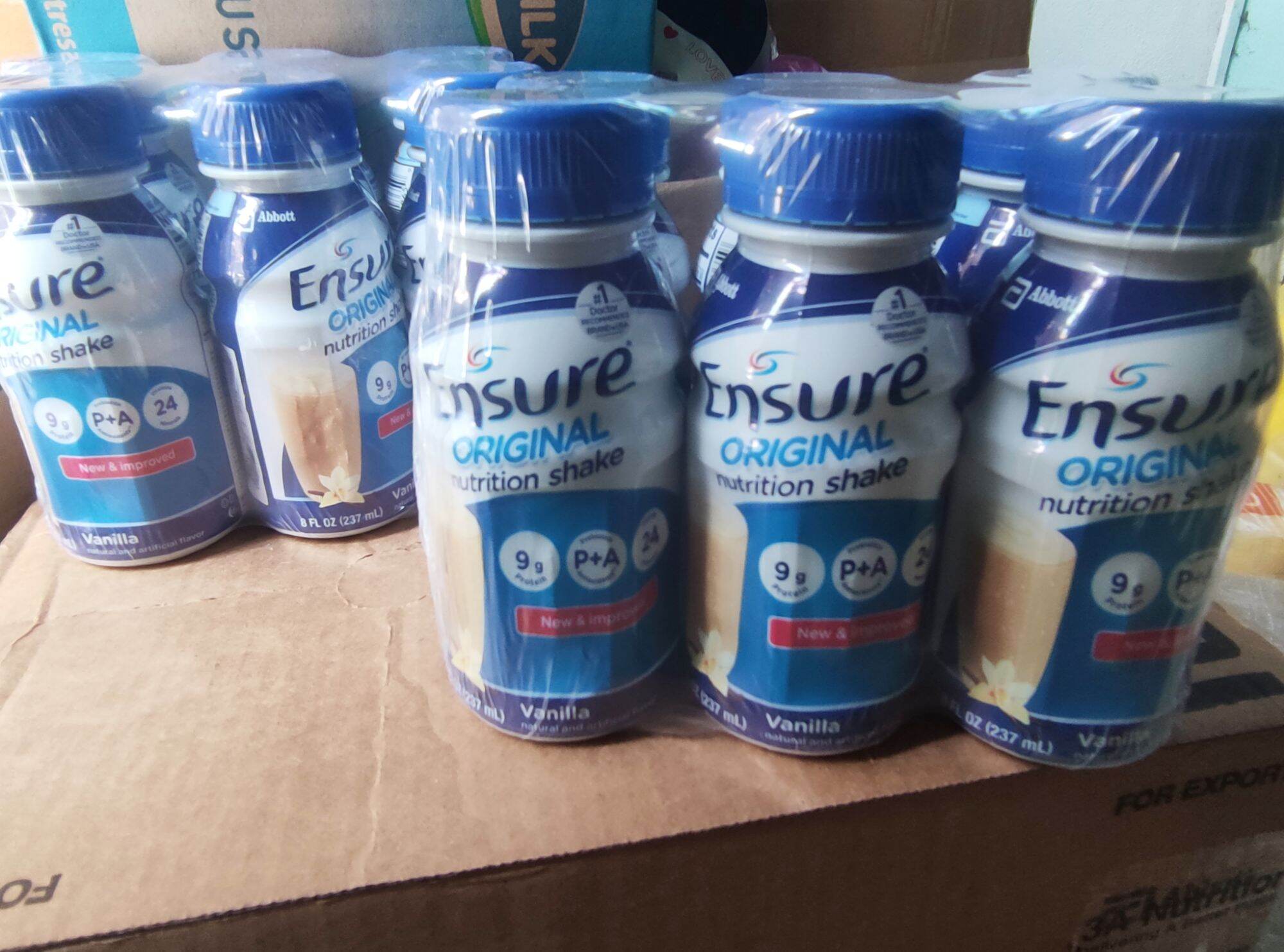 Sữa nước Ensure 237ml hương vani date mới 5/2024