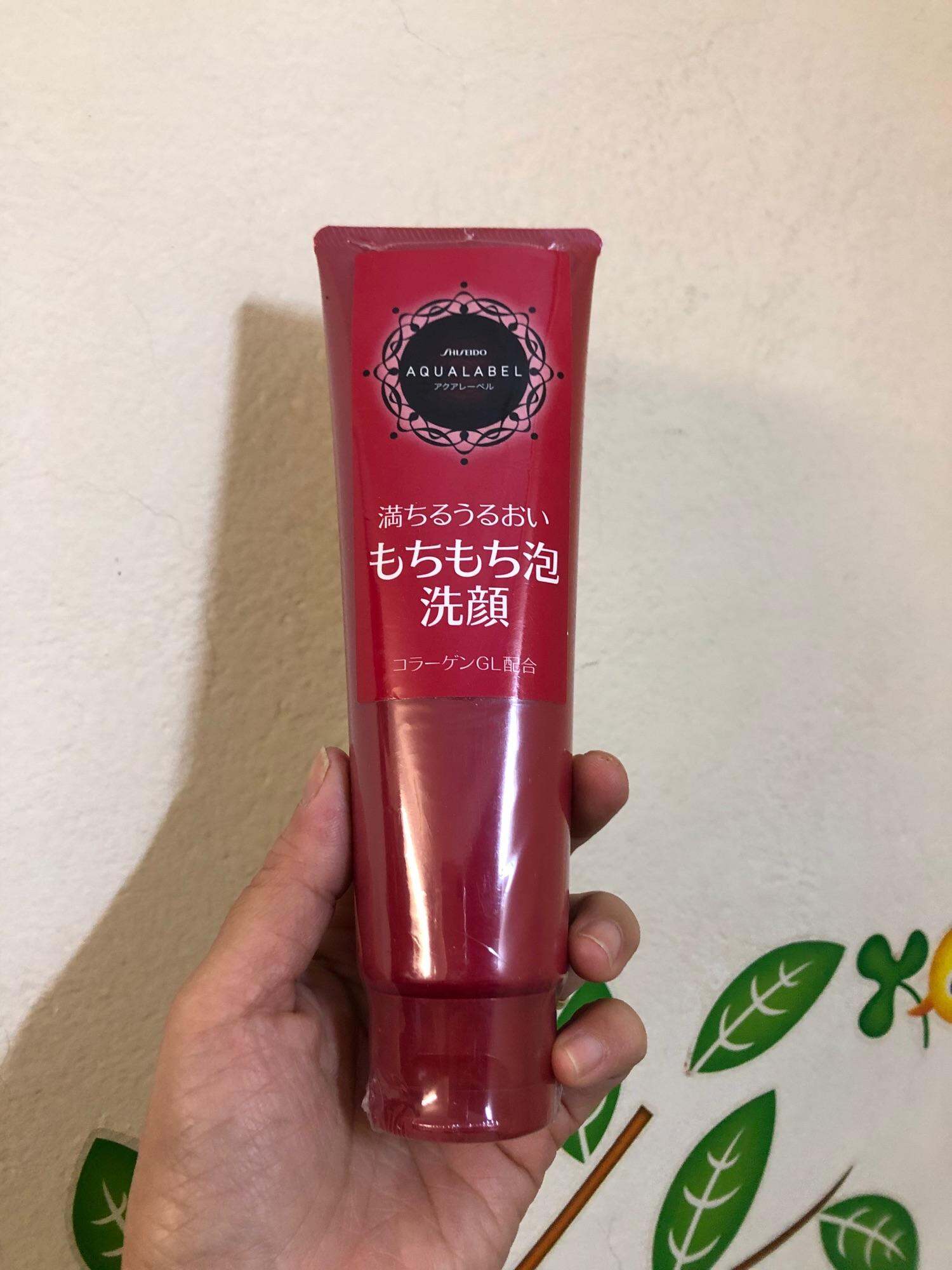 Sữa rửa mặt Shiseido Aqualabel 130g Nhật Bản