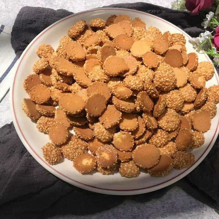 Bánh trứng nhện mè 500g