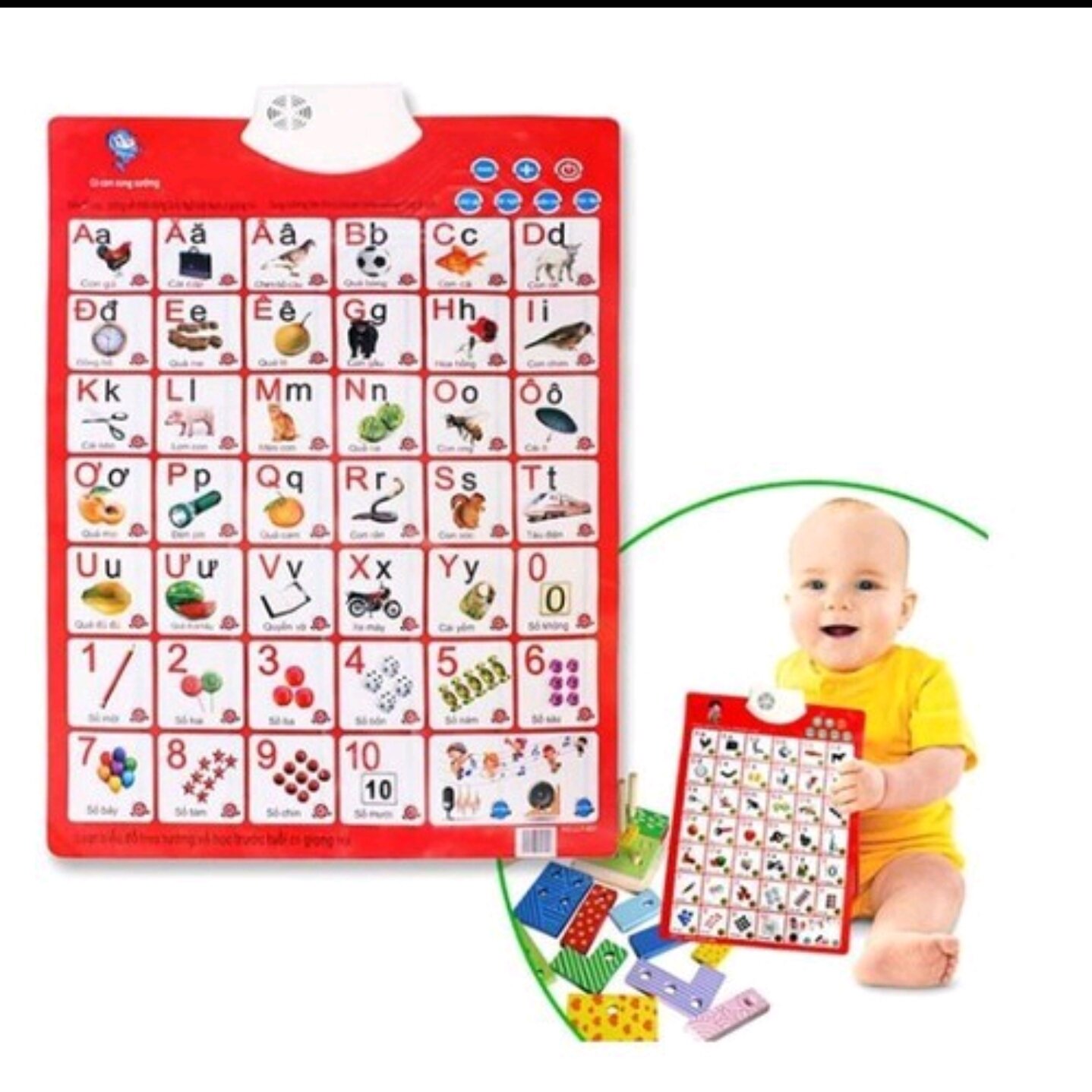 Bảng chữ cái điện tử cho bé