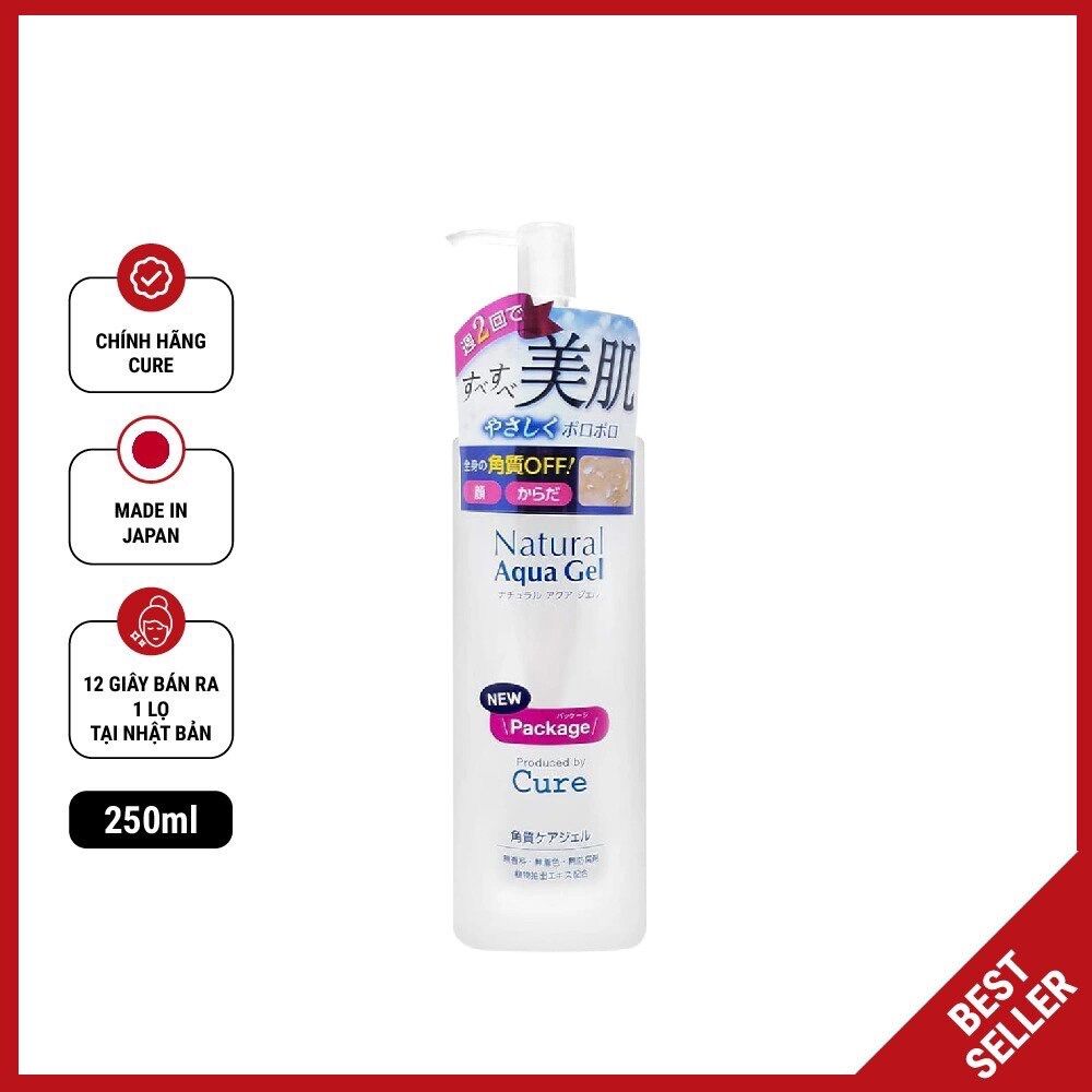 Tẩy da chết Cure Natural Aqua Gel nội địa Nhật Bản 250g