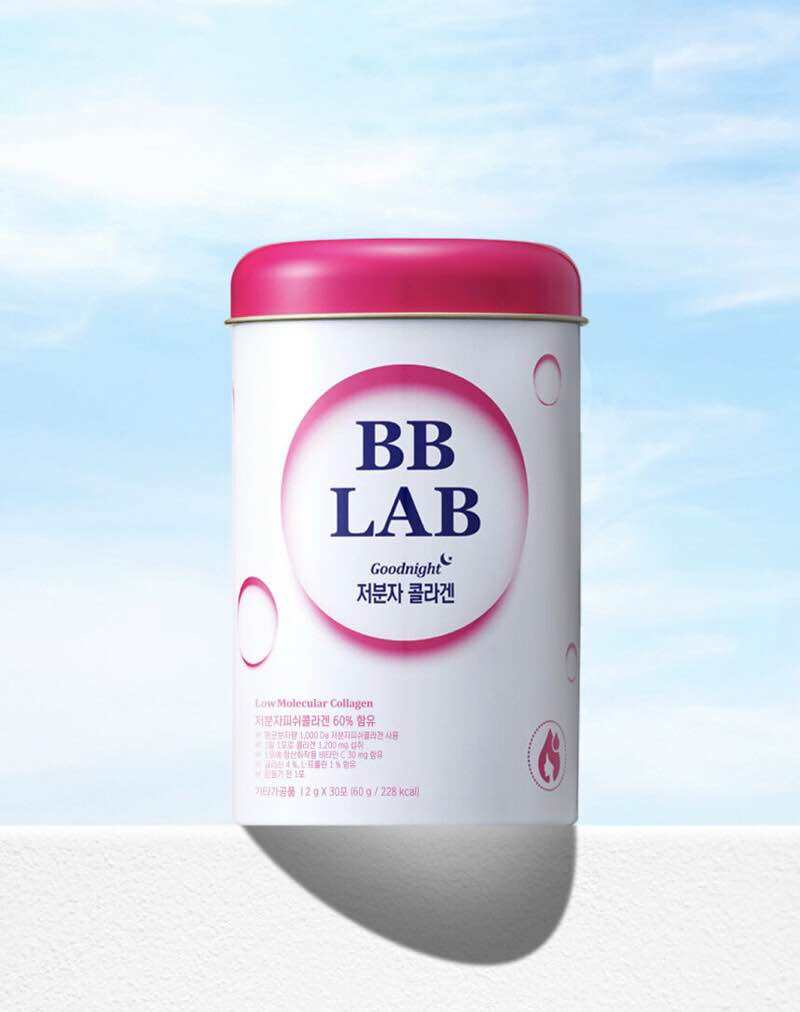 Bột Collagen BB LAB Low Molecular NutrioneLife bổ sung Collagen Vitamin C & Lợi khuẩn