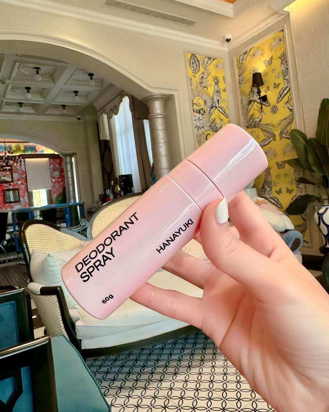 Xịt Khử Mùi Cơ Thể Hanayuki Deodorant Spray