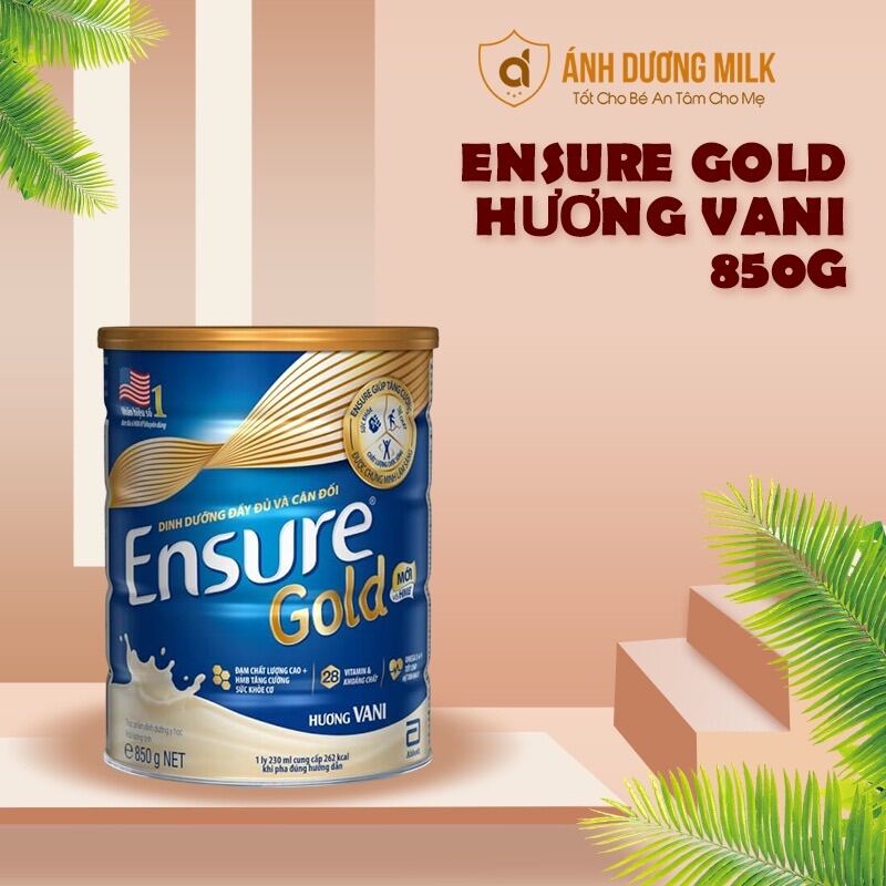 Sữa Ensure Gold hương Vani - 850g