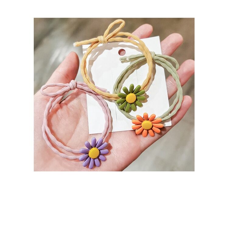 Thun Buộc tóc hoa cúc