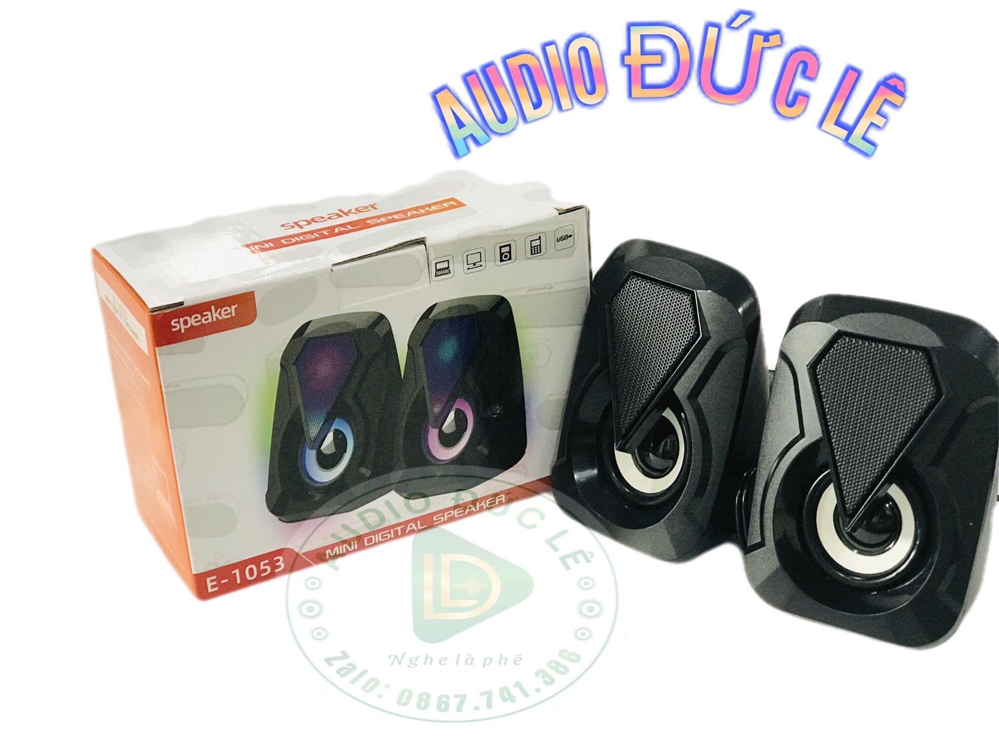 Loa vi tính mini speaker e-1053