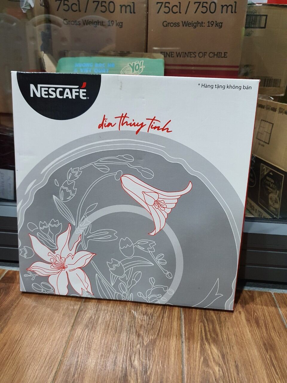 Dĩa thủy tinh - Dĩa trưng trái cây