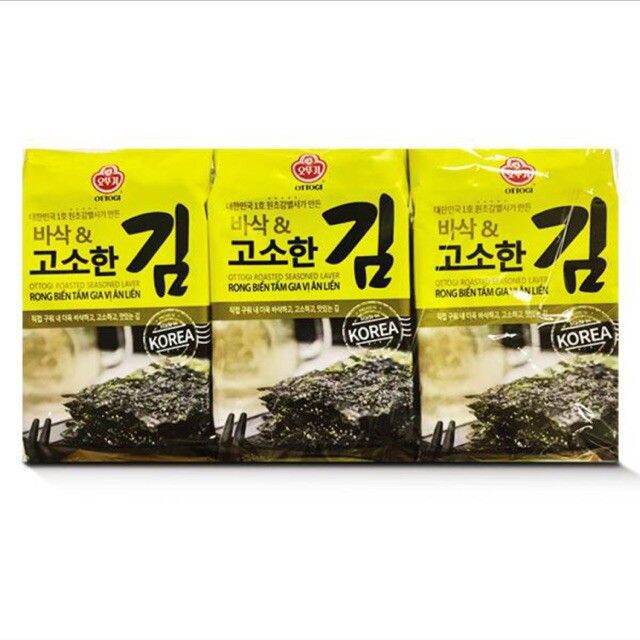 Rong biển ăn liền Ottogi (3*4,2g)