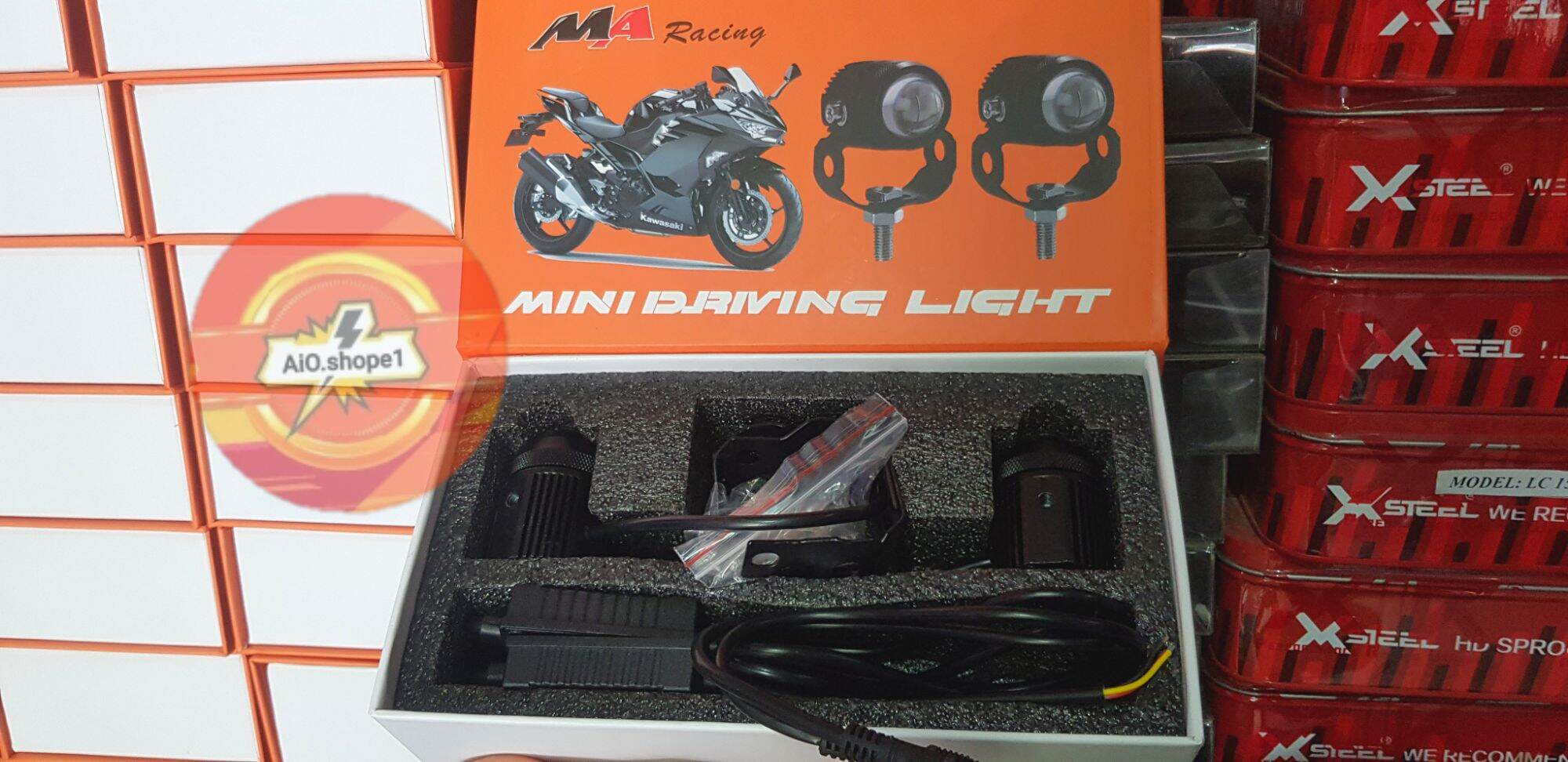 Đèn trợ sáng Biled mini MA racing