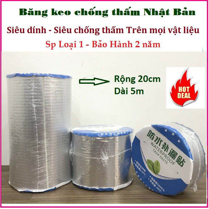 Băng keo chống thấm siêu dính trên mọi bề mặt