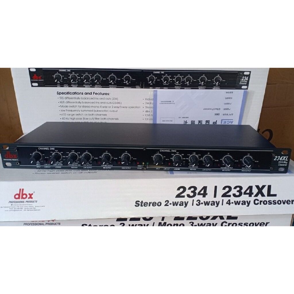 Phân tần Crossover dbx 234xl