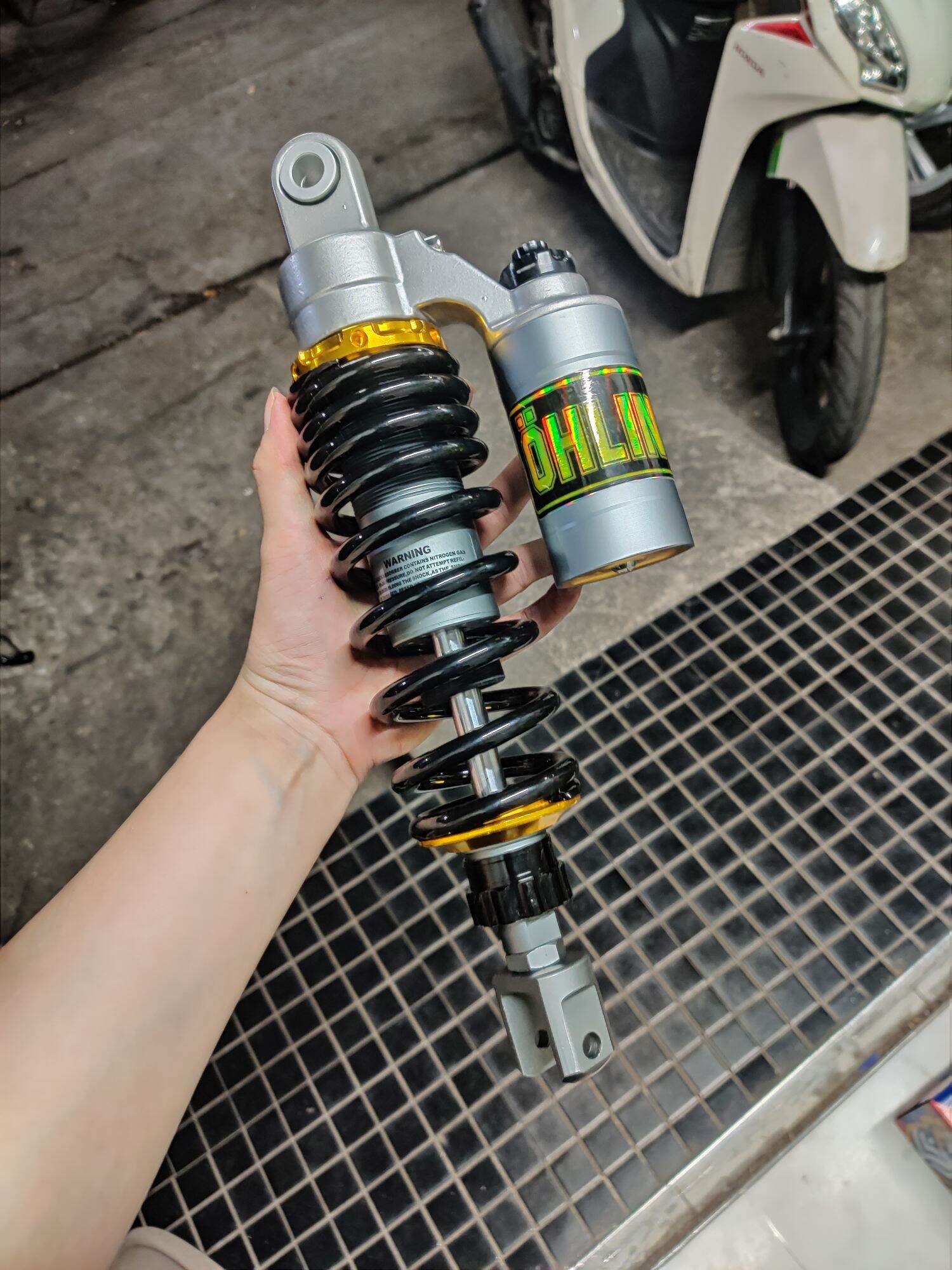🦀New🎉 Phuộc OHLINS bình dầu trên gắn Vario Shmode Vision Click Ultimo Mio Freego....