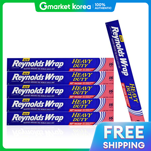 (Gold Smile) Giấy bạc Reynolds Heavy Duty 30cm x 5m x 6 cuộn