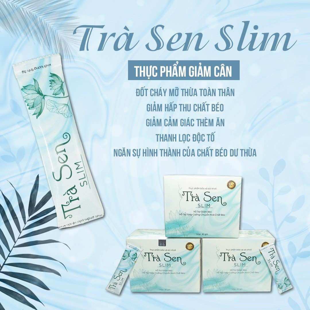 [Hàng chính hãng] Trà sen slim giảm cân 30 gói