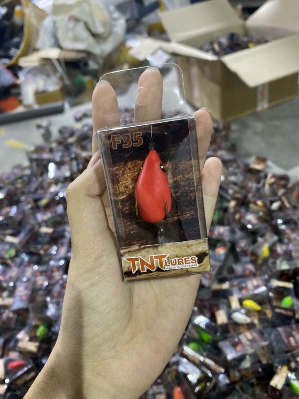 MỒI LURE NHÁI HƠI TNT – F35