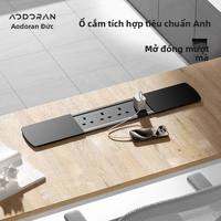 aodoran | Ổ Cắm Tiêu Chuẩn Quốc Tế Nhúng Trong Bàn Có Nắp Trượt