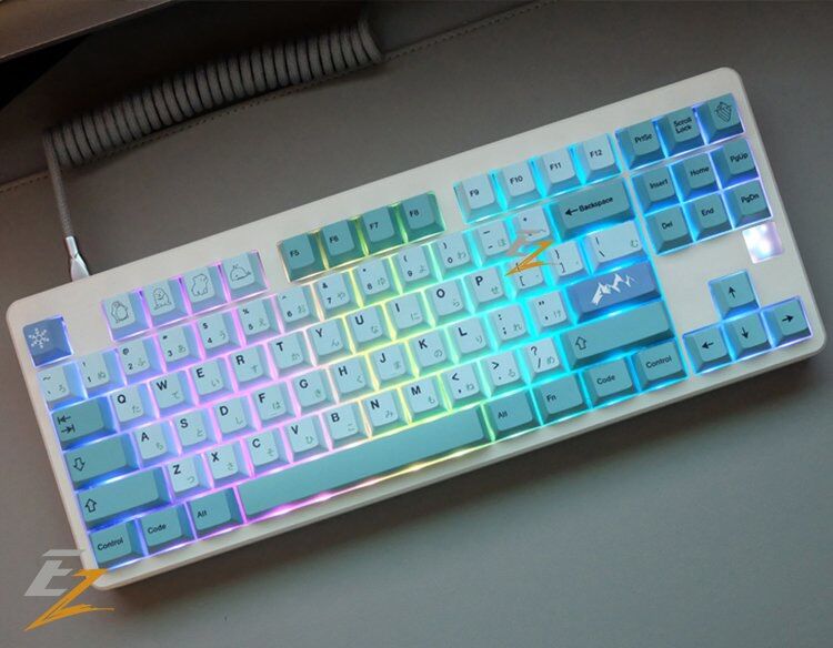 Set Keycap Cherry Ice Berg 142 Phím Cho Bàn Phím Cơ