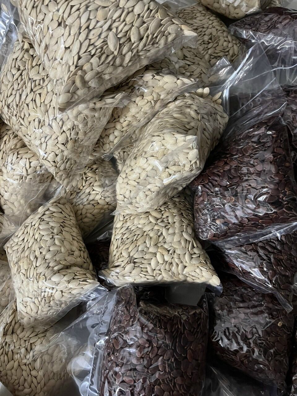 Bịch 500gr HẠT BÍ SẠCH rang muối (Hàng chắc, béo, thơm, giòn, bao ngon)
