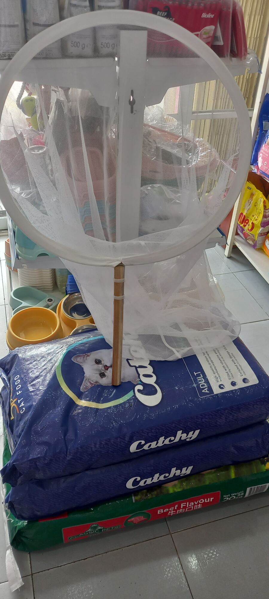 Vợt siêu to, bắt cá sông suối ao hồ, 60x60 sâu 70 cm siêu chắt chắn