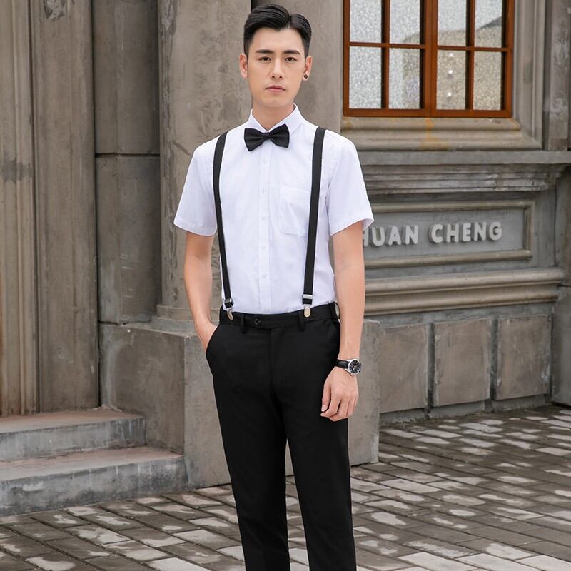 Combo dây đai quần chữ Y và nơ đeo cổ nam, dây đai quần chữ y, nơ đeo cổ nam