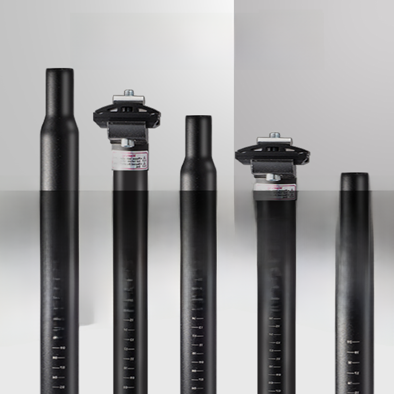 Núi Lưới Ghế Ngồi Xe Đạp Ống Xe Đạp Đường Bộ Seatpost Chiều Dài Có Thể Điều Chỉnh 25.4/27.2/28.6/30.8/31.6 Inch