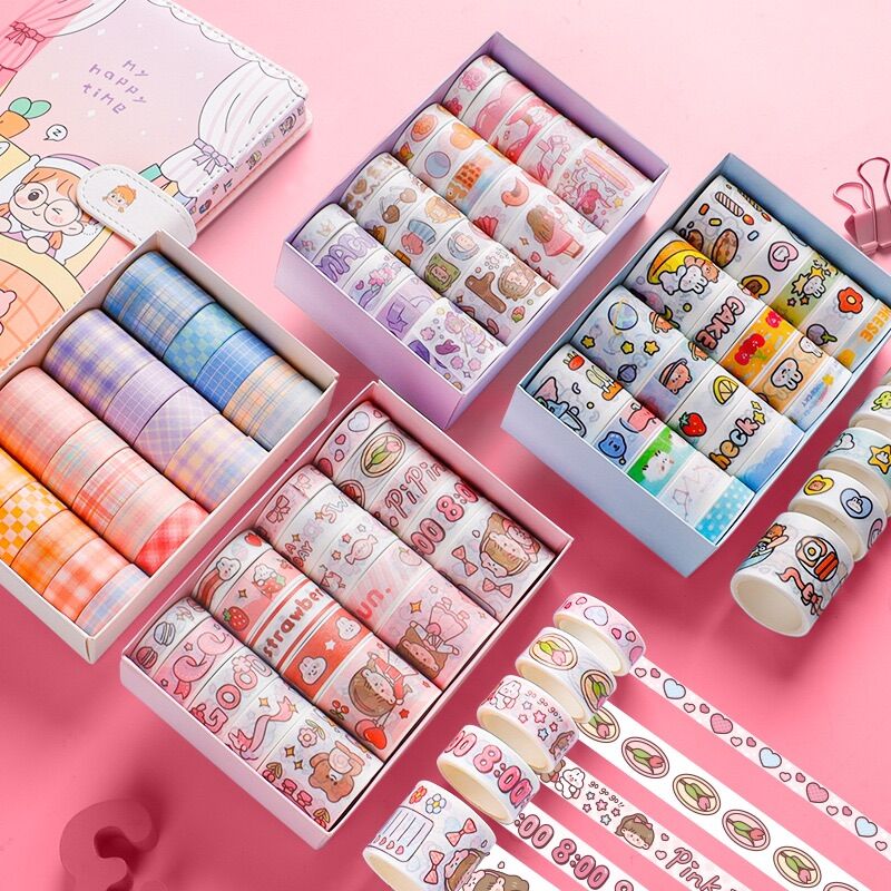 Cuộn washi chibi siêu xinh nhiều kích thước